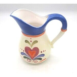 Jim Shore 2002 Heartwood Creek Collection 7.5" Pitcher